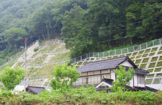 中所中地区 急傾斜地崩壊対策