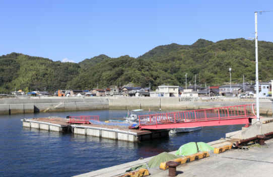 第二種漁港 倉橋漁港 海越地区
